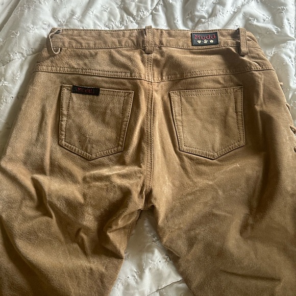 Suede y2k vintage mudd pants - Picture 3 of 6